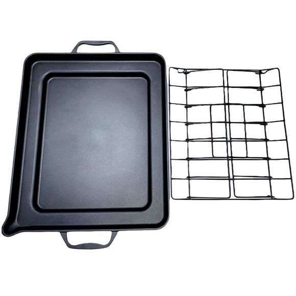 Cook's Essentials 14" x 17" Cast Aluminum Utility Pan - Picture 2 of 3